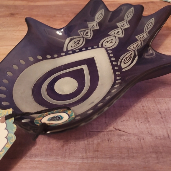 Black Hamsa Hand of Fatima/God Palmistry Tarot Fortune Teller Statue Figurine - Picture 14 of 16